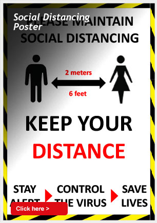 Social Distancing Poster