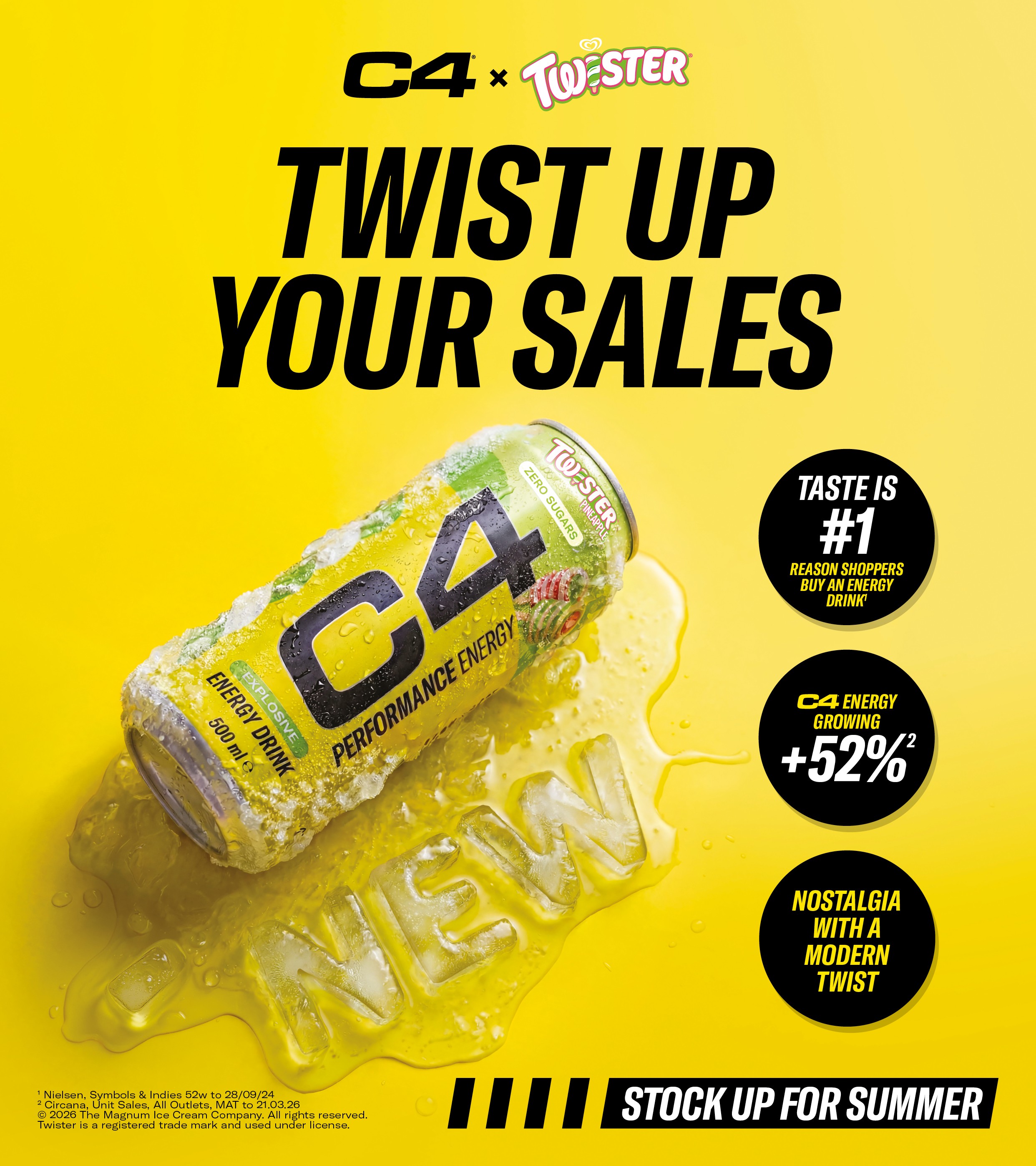 C4 - Twister Original Pineapple