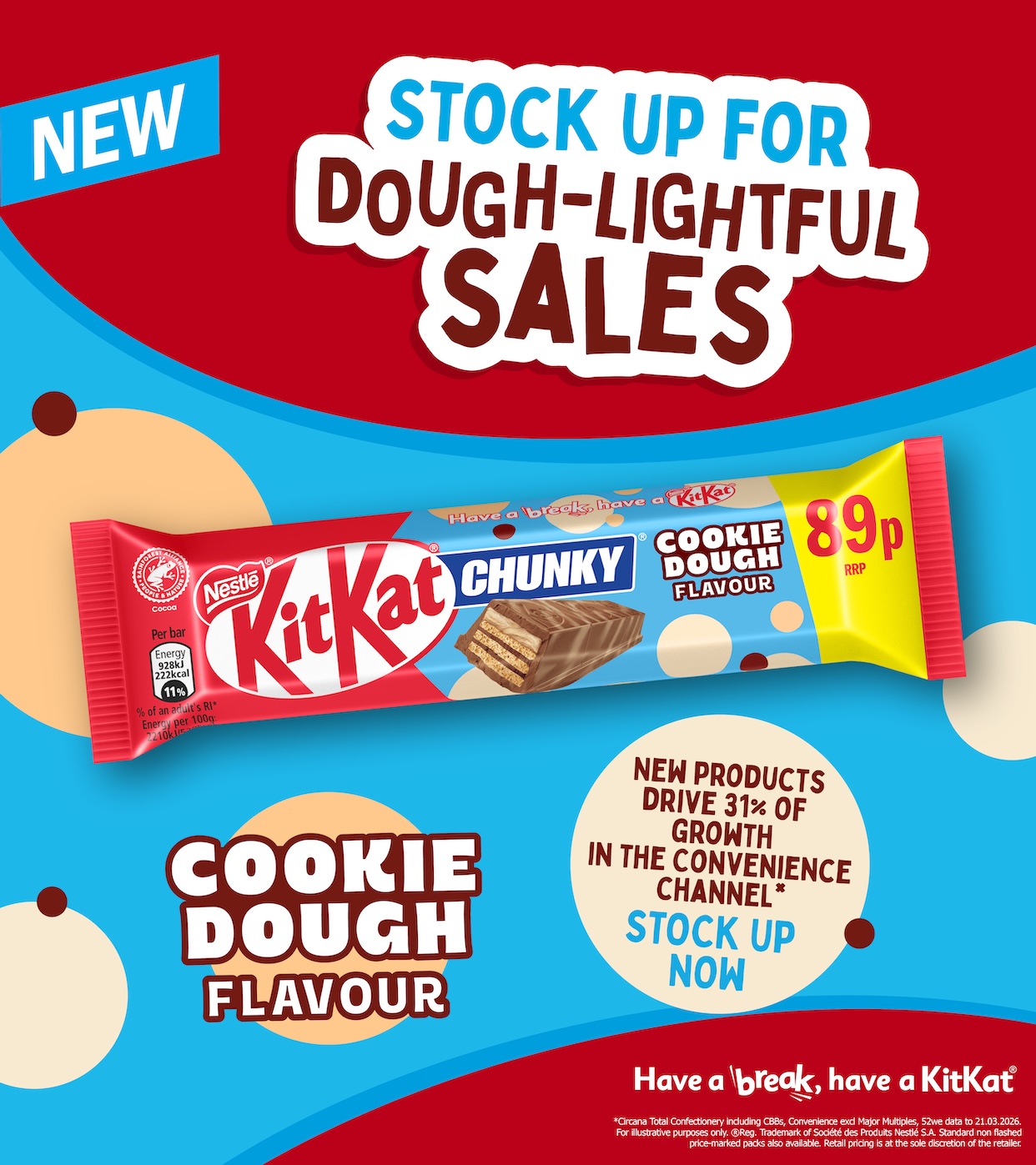 KitKat Chunky - Cookie Dough