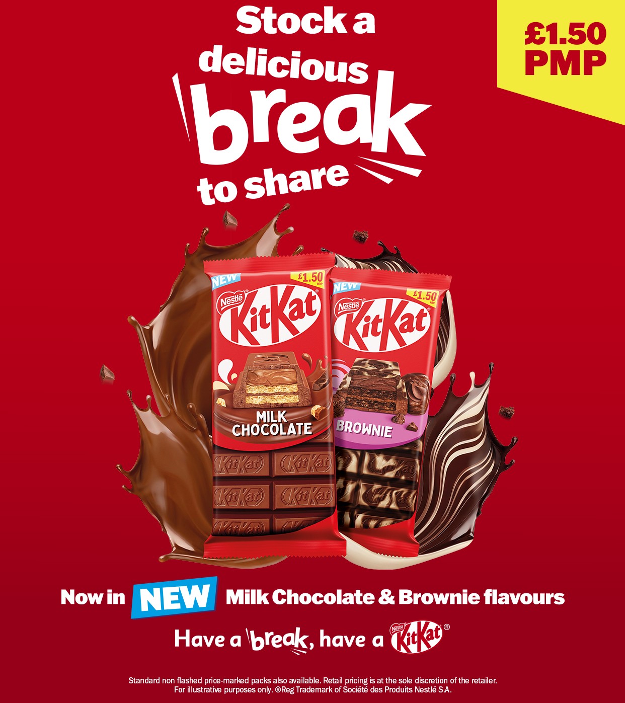 KitKat - Milk Chocolate/Brownie