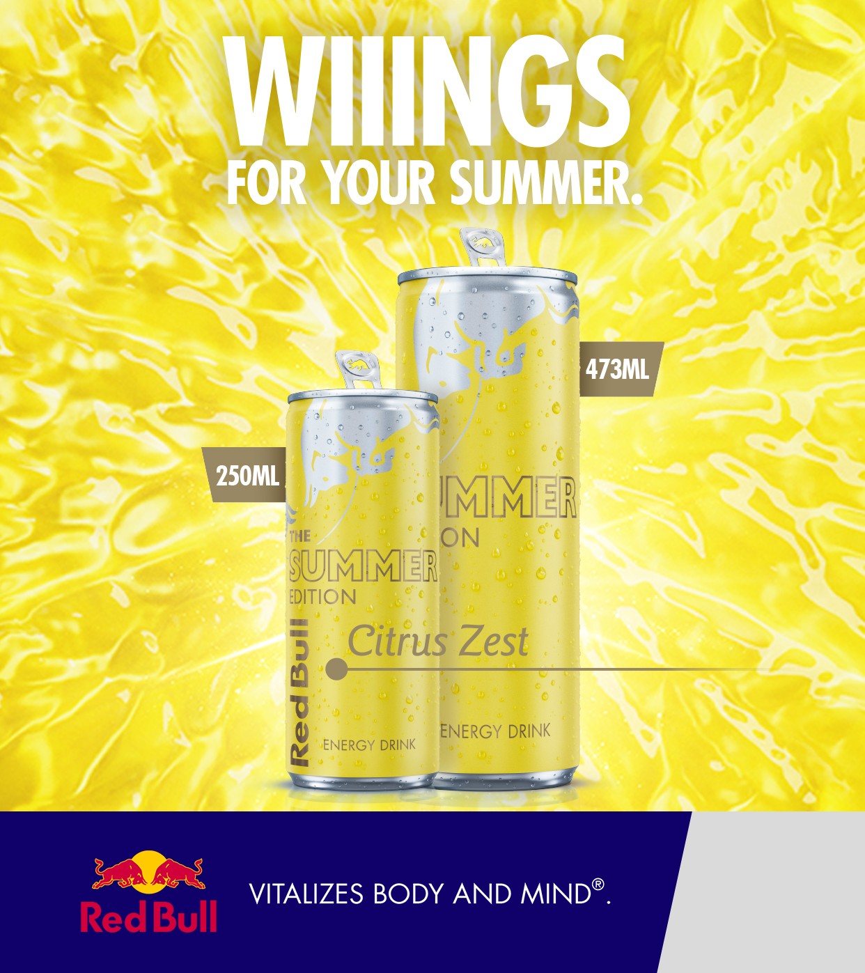 Red Bull - Summer Edition Citrus Zest