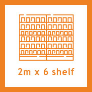 2m x 6 Shelf