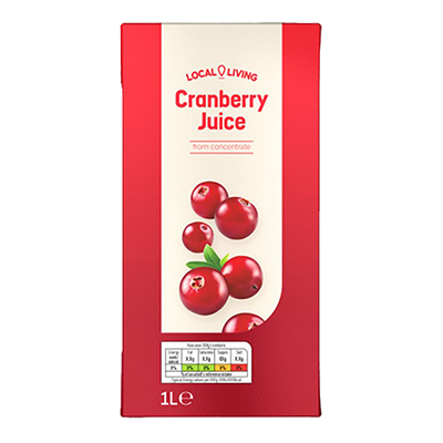Own Brand Cranberry Juice 1L