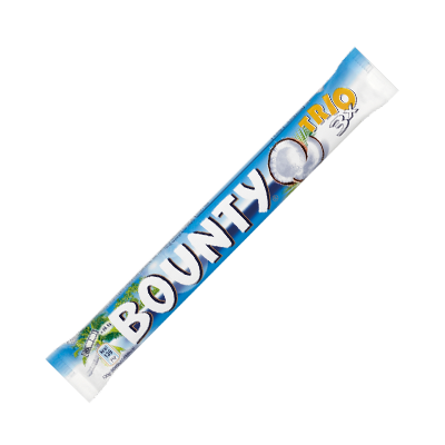 Bounty Coconut Milk Chocolate Bar Trio 85g