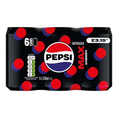 Pepsi Max Cherry 6x330ml