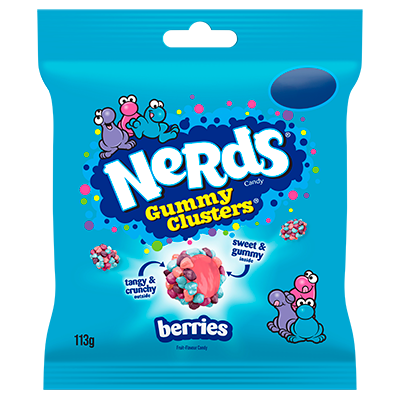 Nerds Gummy Clusters Berries 113g