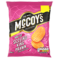 McCoy's Sizzling King Prawn 65g
