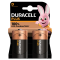 Duracell Plus D 2pk