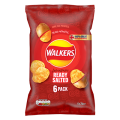 Walkers Ready Salted 6pk
