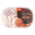 Farmer Jack's Chocolate & Vanilla Flavour with Ripple Soft Scoop Ice Cream 900ml