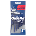Gillette Blue II Razors 5's