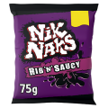 Nik Naks Rib ‘N’ Saucy 75g