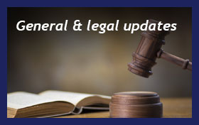 General & leagal updates
